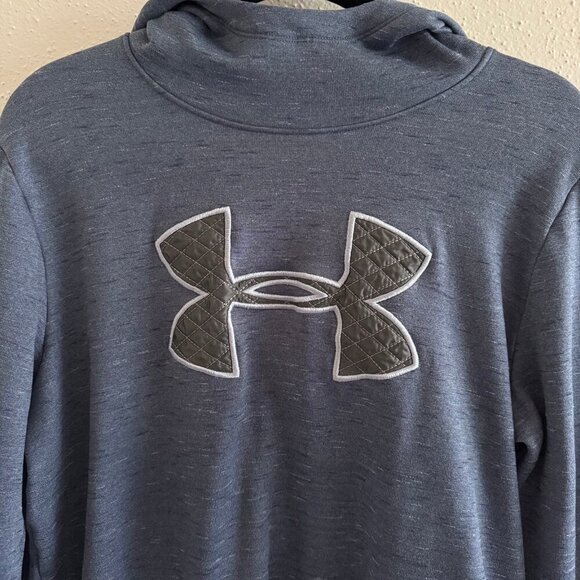 Under Armour ColdGear Blue Hoodie Size XL - Picture 2 of 4